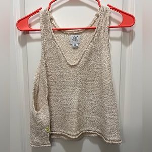 Urban Outfitters Off-White Crop Top